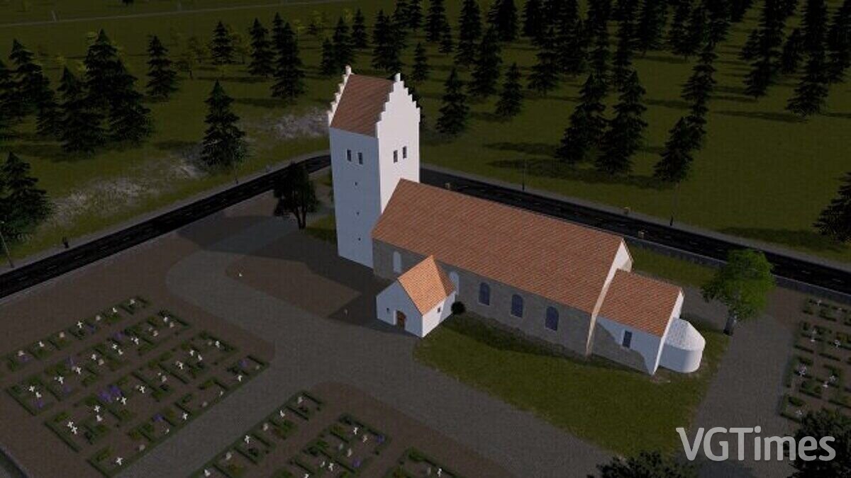 Cities: Skylines — Danish village church