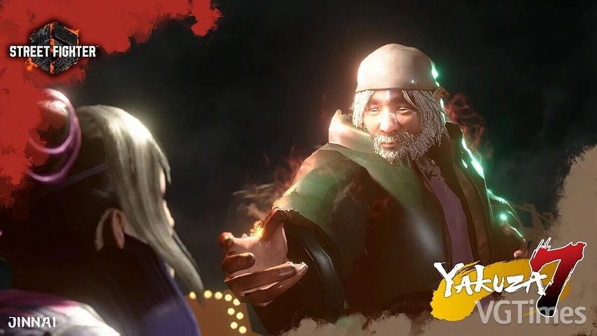 Street Fighter 6 — Джиннай з гри Yakuza 7