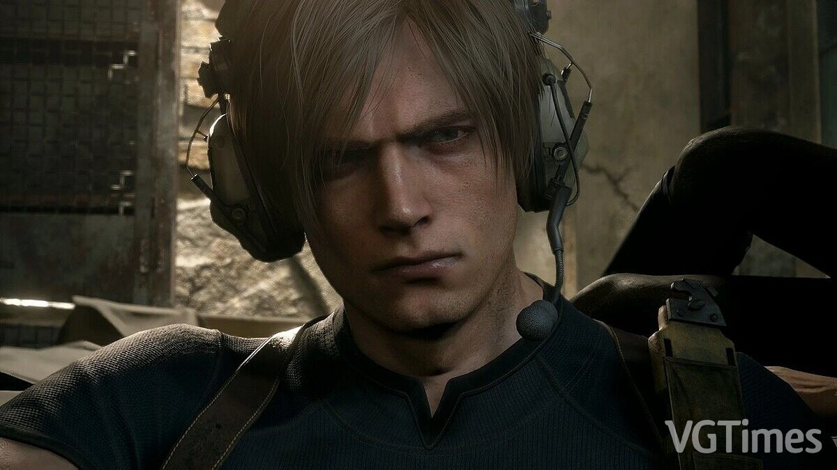 Resident Evil 4 Remake (2023) — Headset from the game Call of Duty: Modern Warfare 2