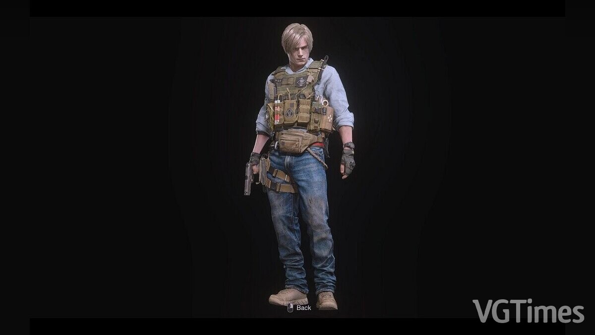 Resident Evil 4 Remake (2023) — Graves outfit for Leon