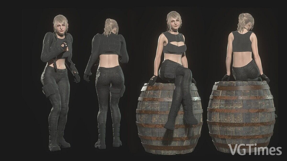 Resident Evil 4 Remake (2023) — Ashley is a biker