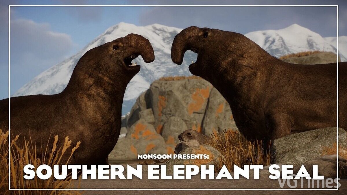 Planet Zoo — Southern elephant seal - new species