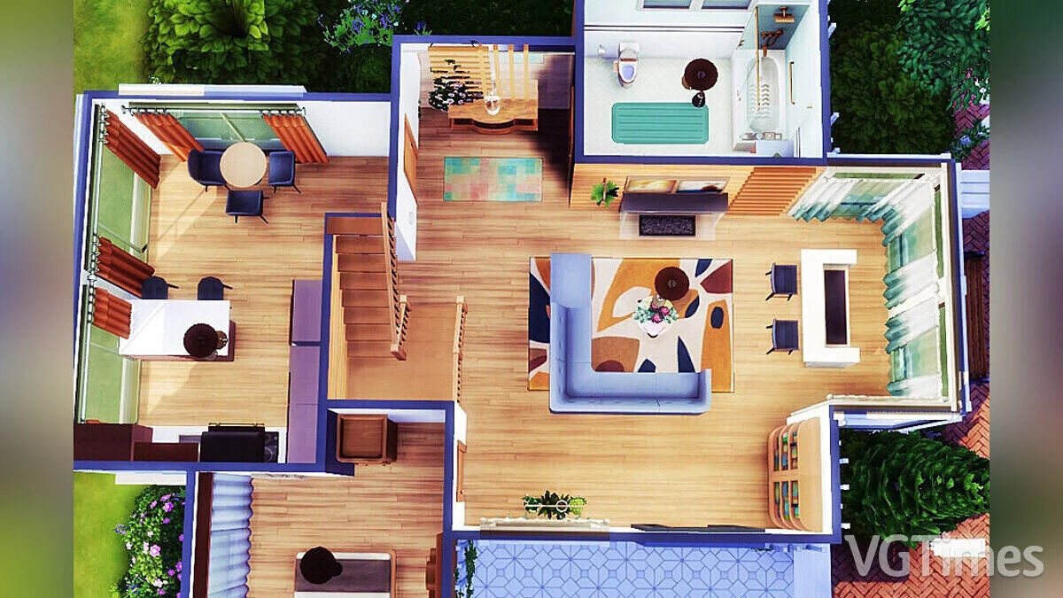 The Sims 4 — Летний крошечный модерн