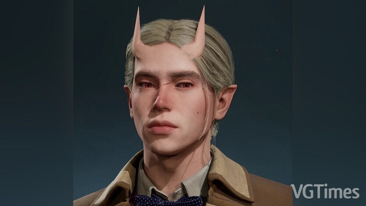 Hogwarts Legacy — Male face with horns