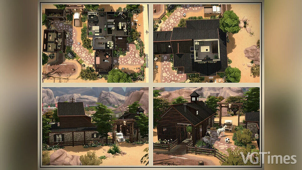 The Sims 4 — Небольшой загородный дом