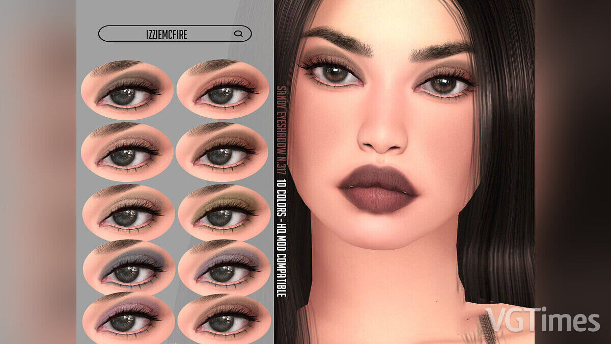 The Sims 4 — Sand eyeshadow N.317