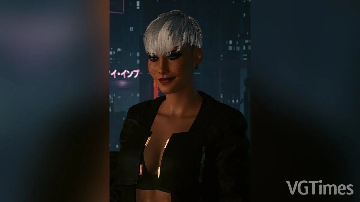 Cyberpunk 2077 — Preajuste de personaje femenino