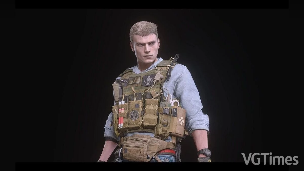 Resident Evil 4 Remake (2023) — Прическа Грейва для Леона