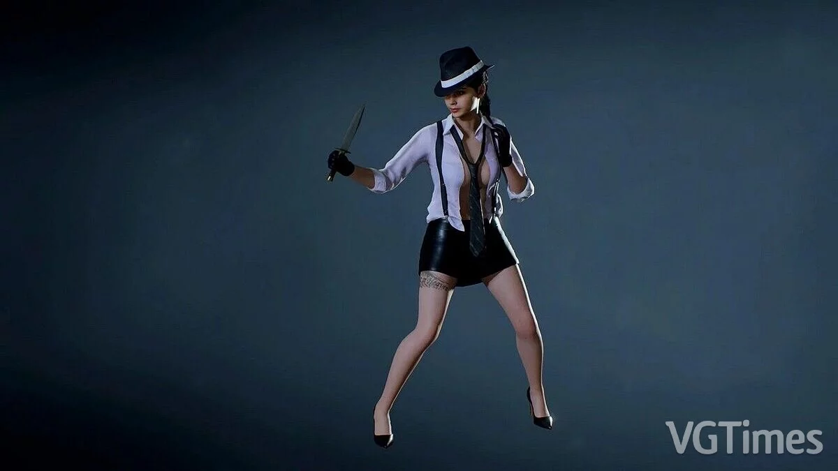 Resident Evil 2 — Sexy noir costume