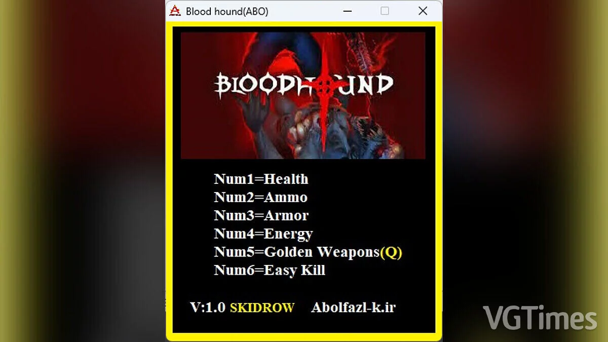 Bloodhound — Трейнер (+6) [1.0]
