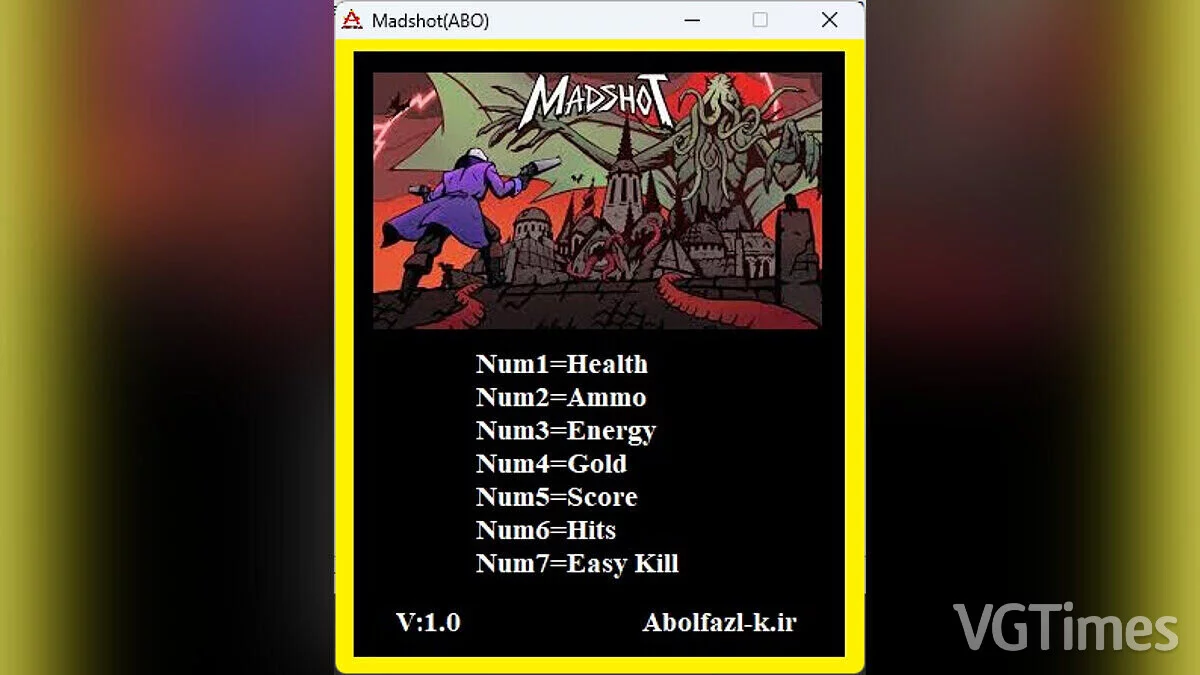 Madshot — Trainer (+7) [1.0]