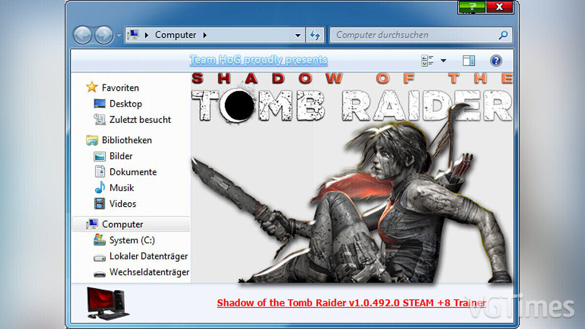 Shadow of the Tomb Raider — Trainer (+8) [1.0.4920.0: Epic & Steam]