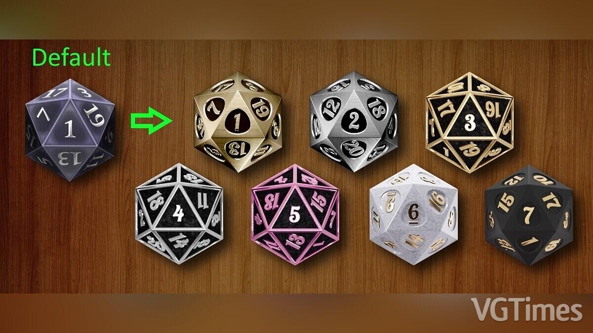 Baldur&#039;s Gate 3 — High quality dice