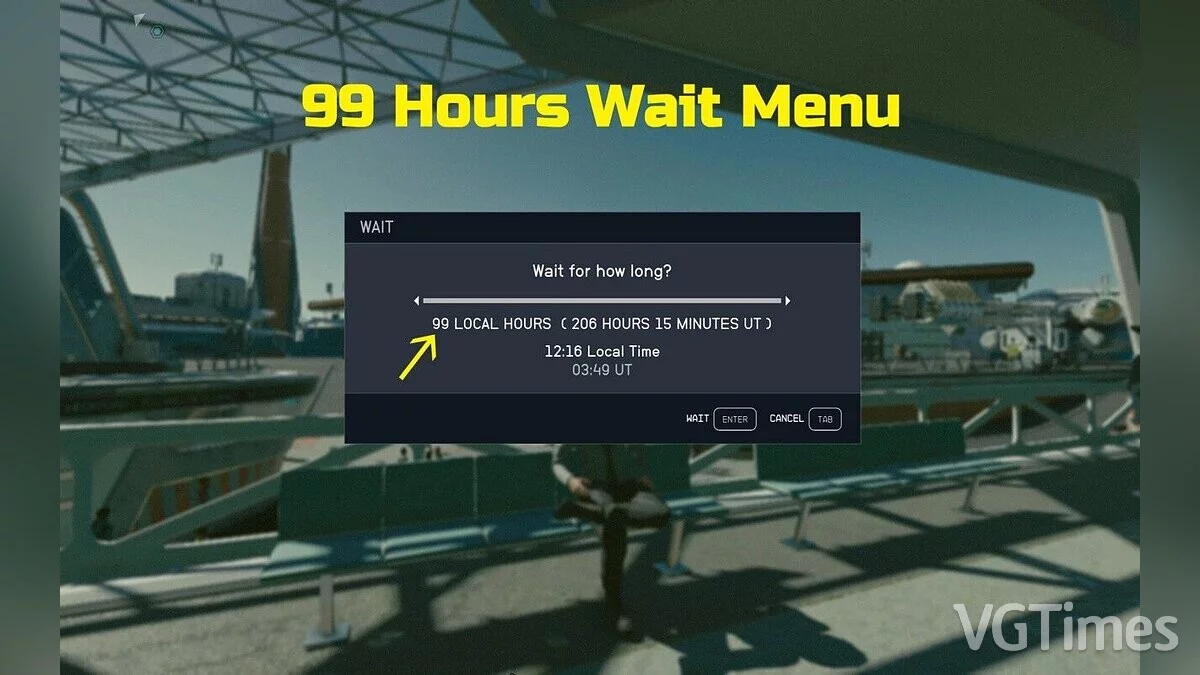 Starfield — 99 hours wait