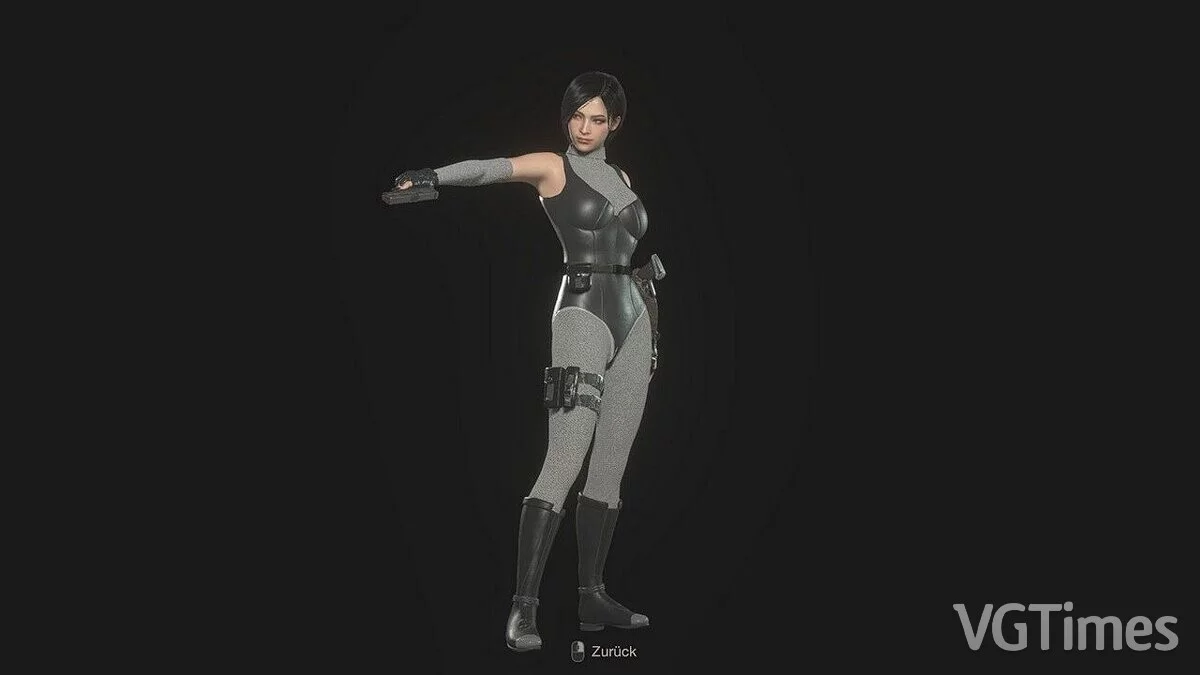 Resident Evil 4 Remake: Separate Ways — Ada dressed as Regina from Dino Crisis