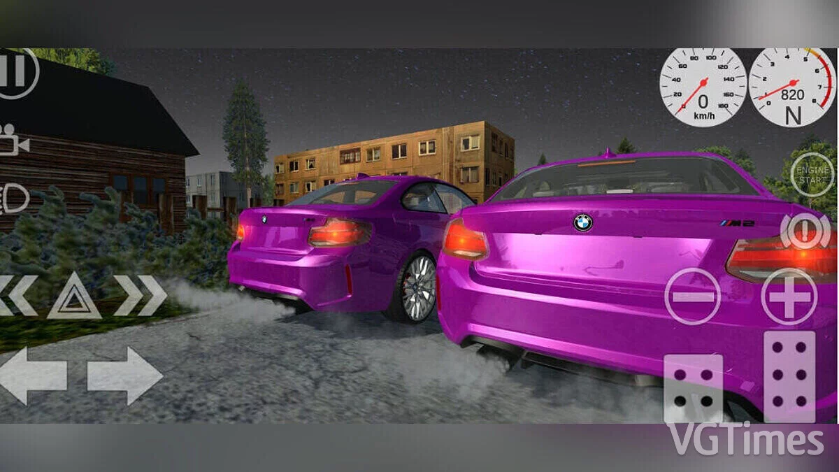 Simple Car Crash Physics Sim — BMW M2 Competition