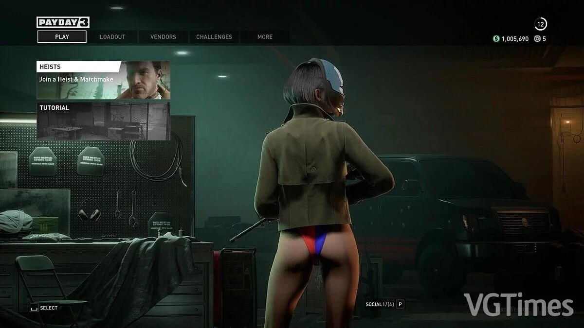 Payday 3 — Joy in panties