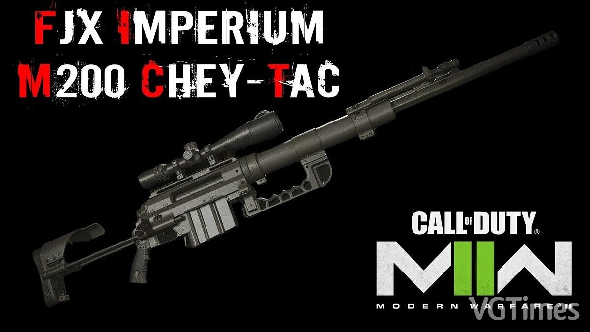 Resident Evil 4 Remake (2023) — FJX Imperium Chey-Tac from the game Modern Warfare 2