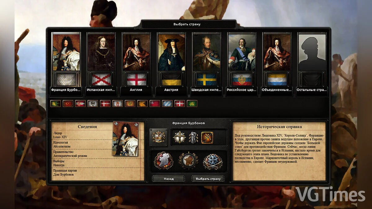 Hearts of Iron 4 — Русифікатор Empire 0.6.1: У Схід
