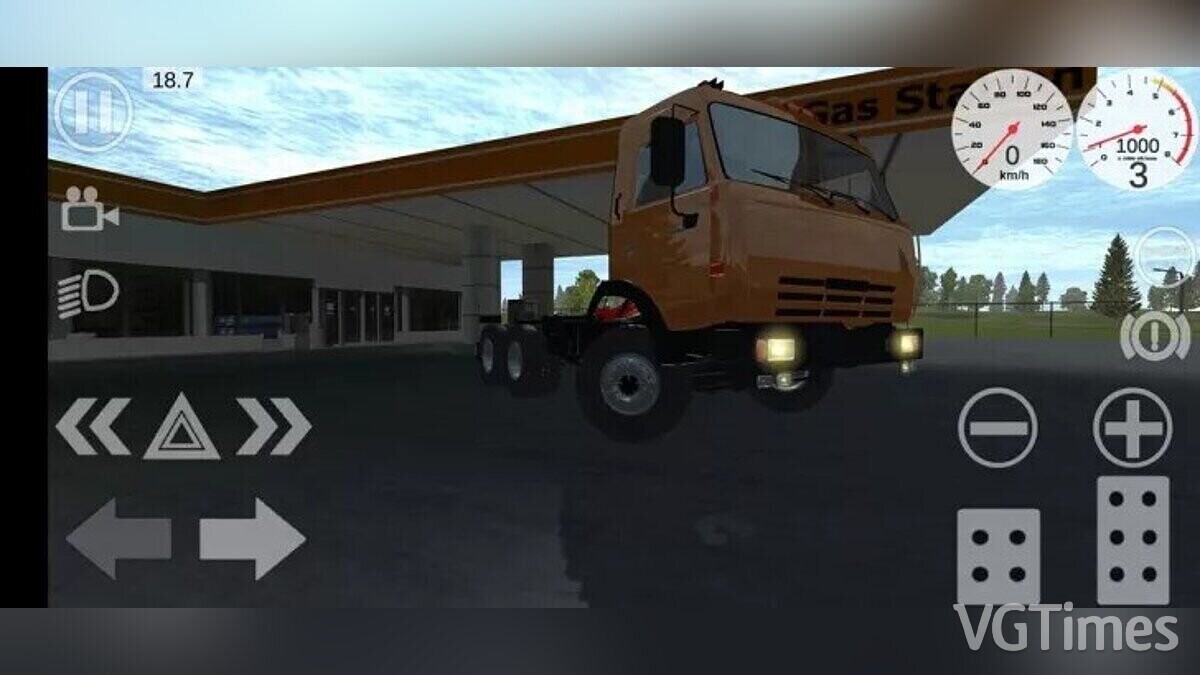 Simple Car Crash Physics Sim — Kamaz-65115