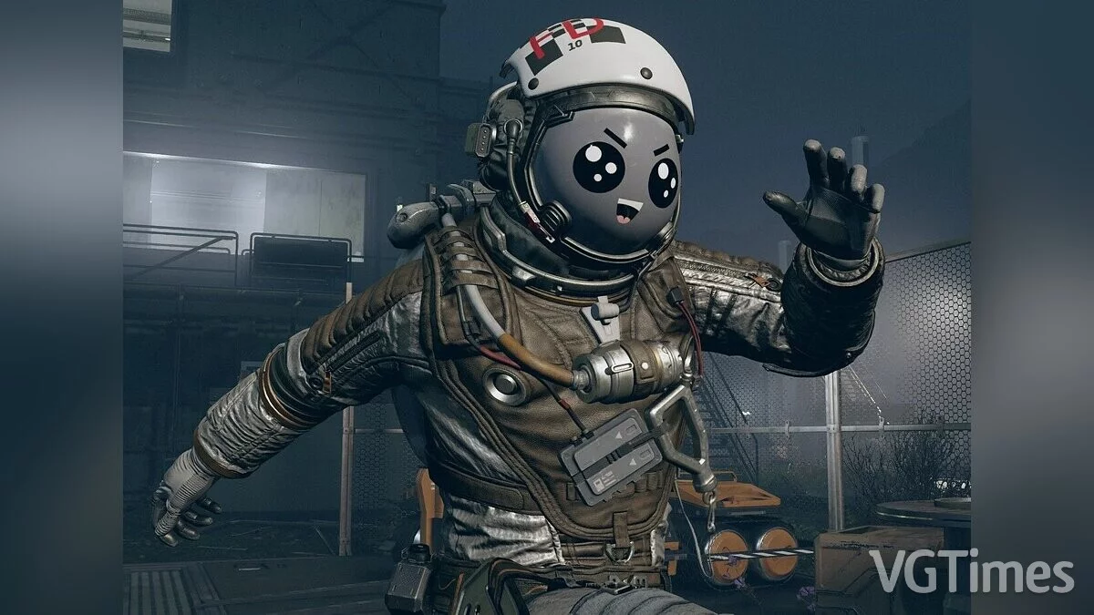 Starfield — Kawaii для шлема наземного экипажа