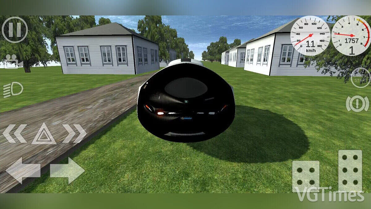 Simple Car Crash Physics Sim — Летающая полицейская машина
