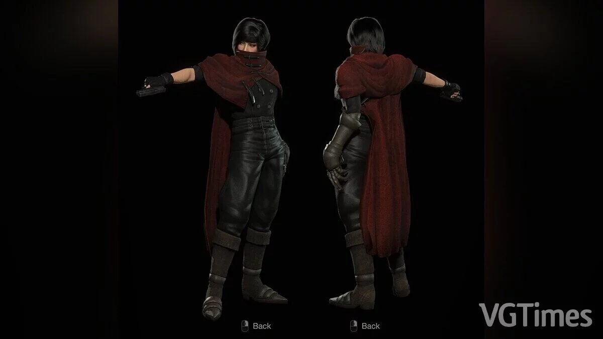 Resident Evil 4 Remake: Separate Ways — Ada's Vincent Valentine outfit