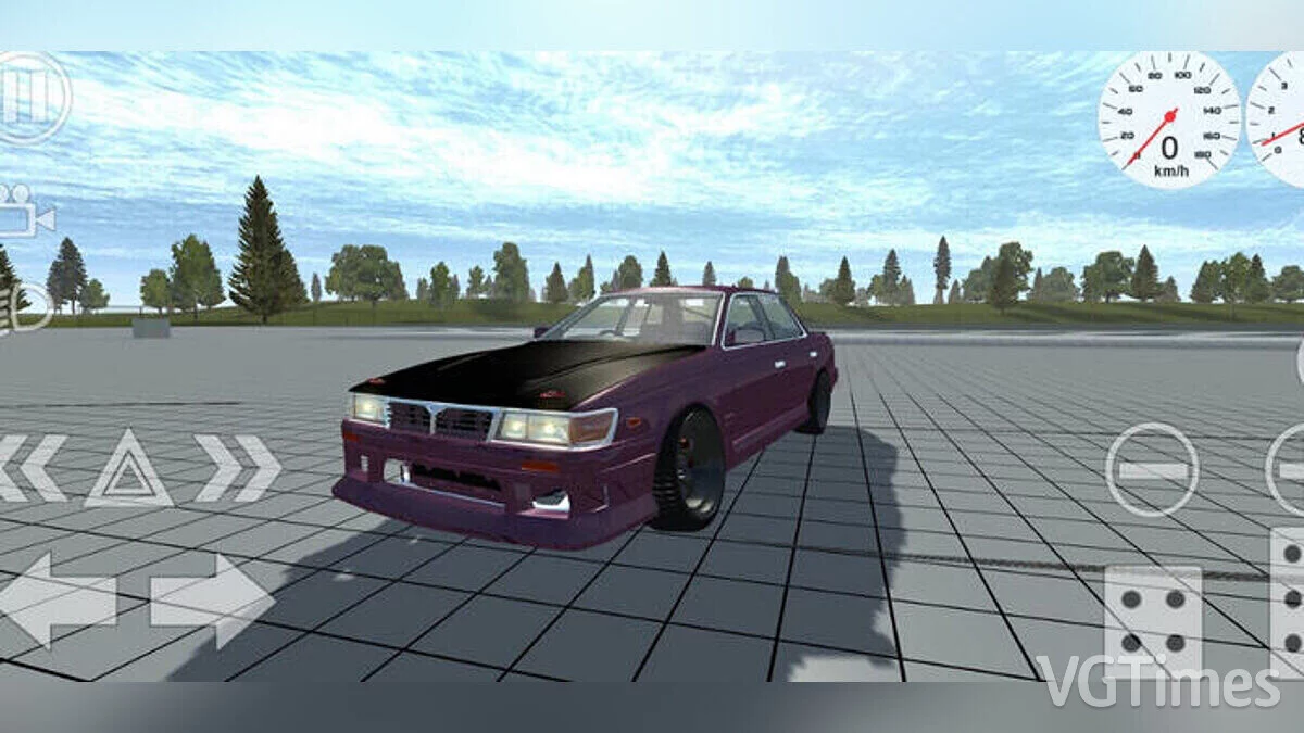 Simple Car Crash Physics Sim — Nissan Laurel c33