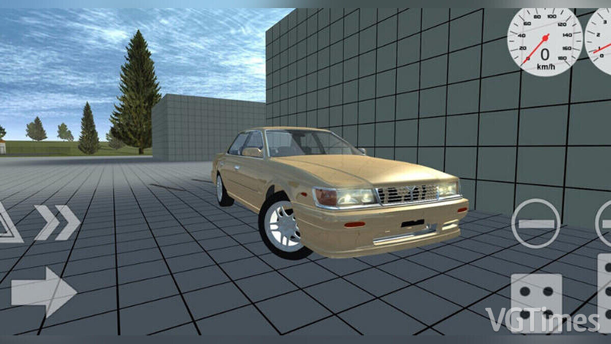 Simple Car Crash Physics Sim — Nissan Laurel K