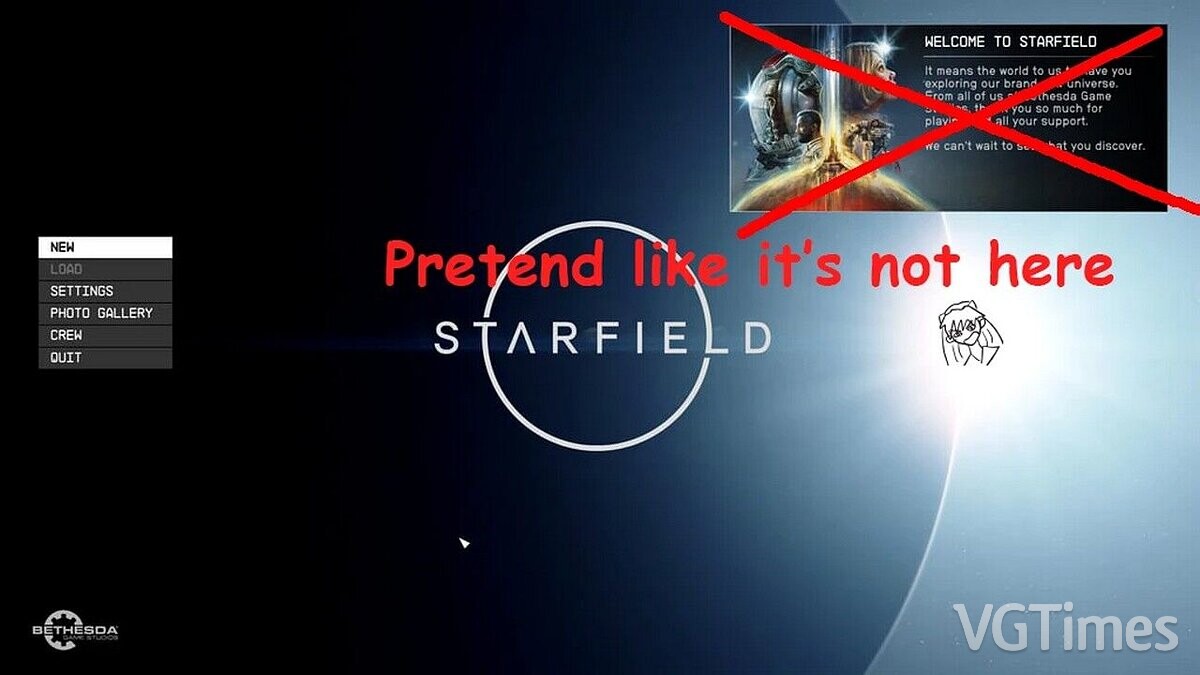 Starfield — Disabling Message of the Day