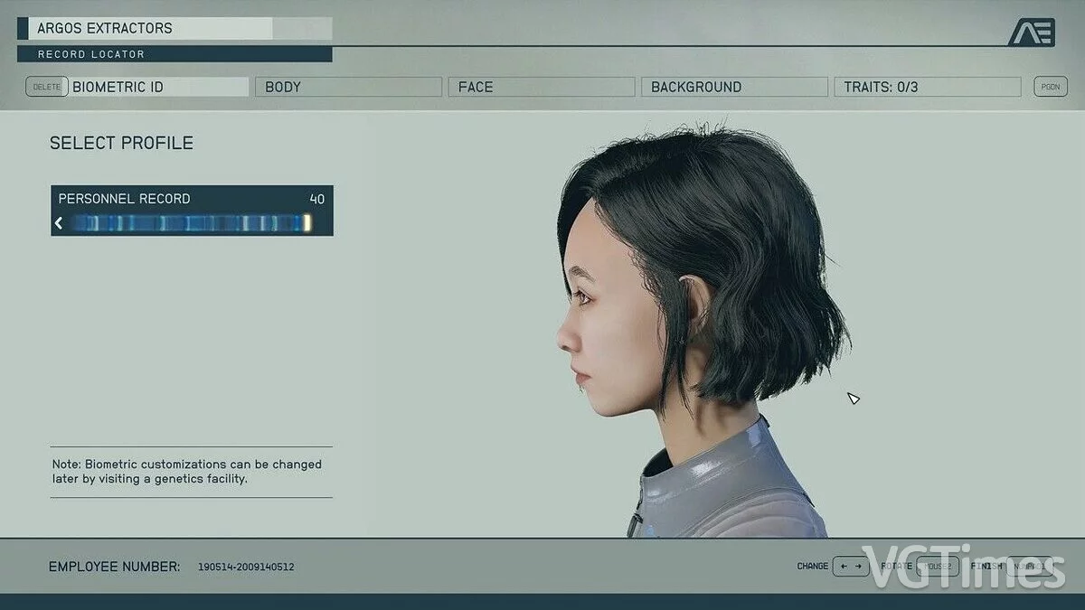 Starfield — Пресет азиатки