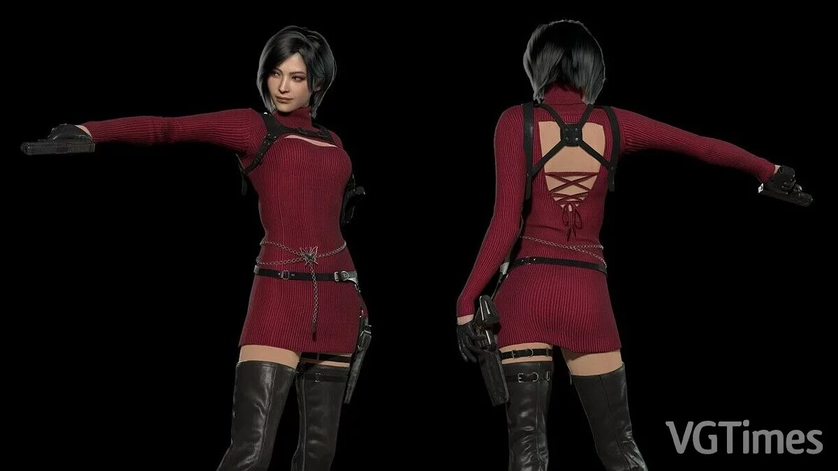 Resident Evil 4 Remake: Separate Ways — Ada's early costume