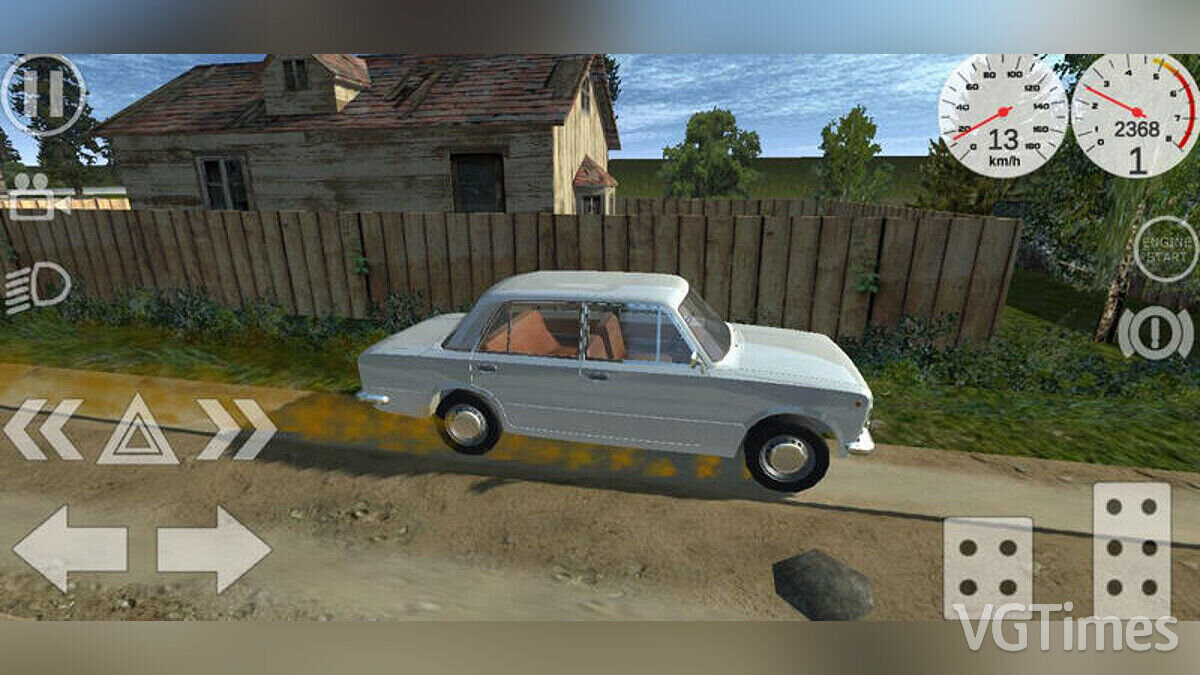 Simple Car Crash Physics Sim — Russian village