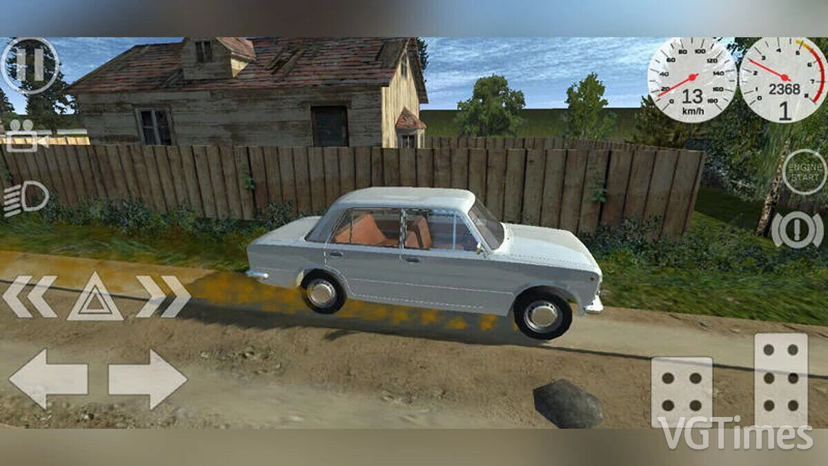 Simple Car Crash Physics Sim — Russian village