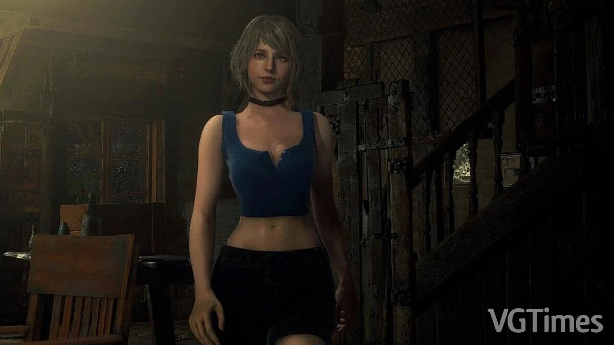 Resident Evil 4 Remake (2023) — Shorts y top para Ashley