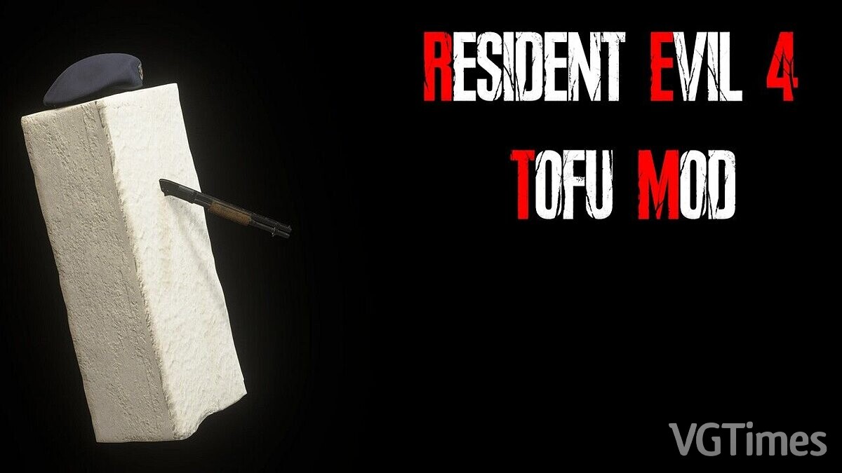 Resident Evil 4 Remake (2023) — Tofu instead of Leon