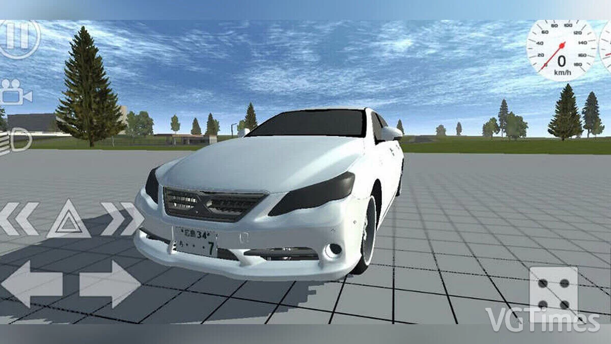 Simple Car Crash Physics Sim — Toyota MarkX