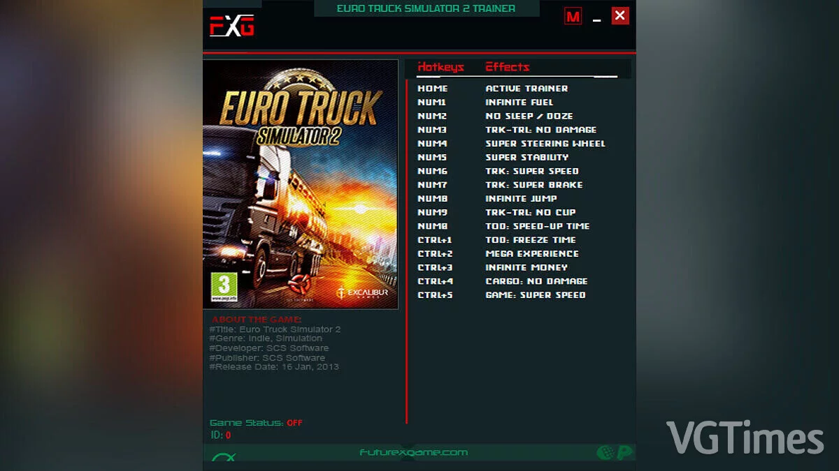 Euro Truck Simulator 2 — Entrenador (+15) [1.16.x - v1.48.x.x]