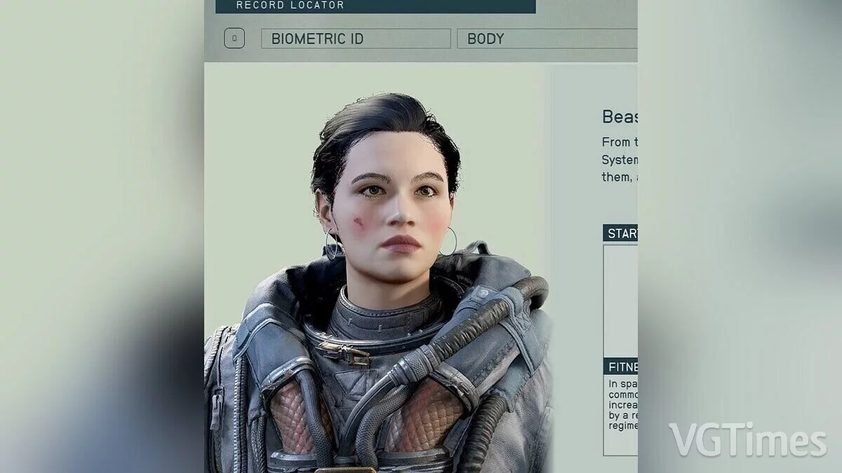 Starfield — Урания - пресет персонажа