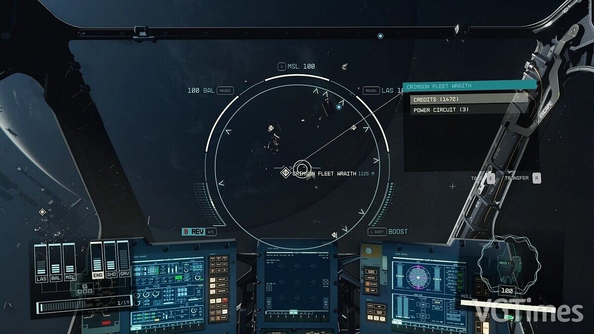 Starfield — Increased mining distance in space