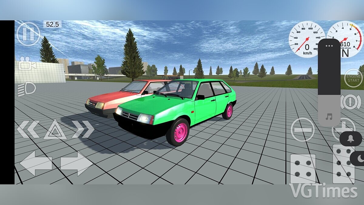 Simple Car Crash Physics Sim — VAZ 2109