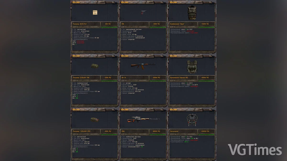 S.T.A.L.K.E.R.: Shadow of Chernobyl — VicSR Мод 0.3