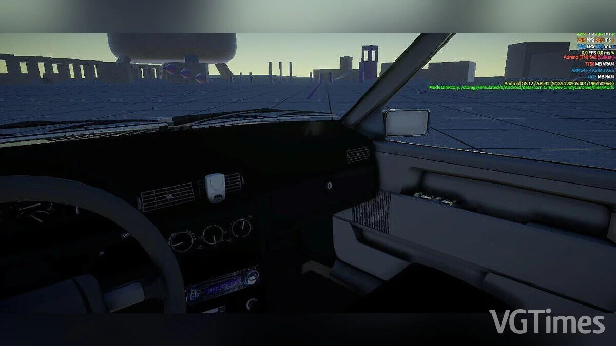 Simple Car Crash Physics Sim — Volvo 242DL