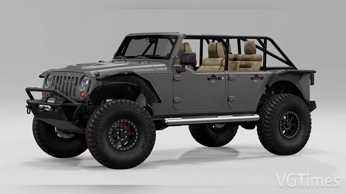 BeamNG.drive — 2007 Jeep Wrangler (Hellcat Swap) V1.0 (0.30.X)