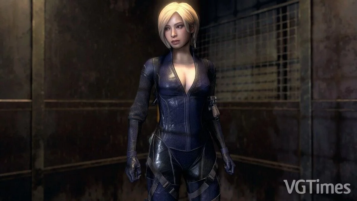 Resident Evil 4 Remake: Separate Ways — Ada in Jill's combat suit