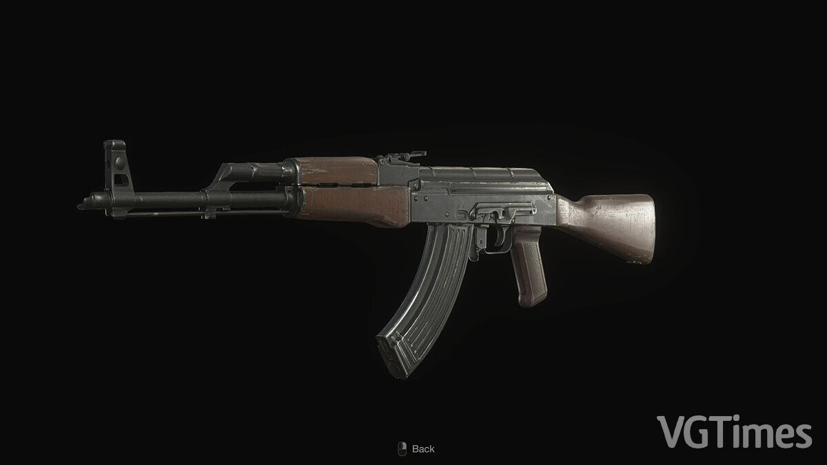 Resident Evil 4 Remake (2023) — AK-47 from the game Counter Strike 2