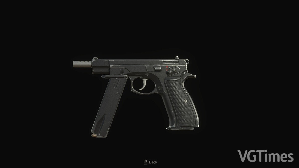 Resident Evil 4 Remake (2023) — CZ75-A from the game Counter Strike 2