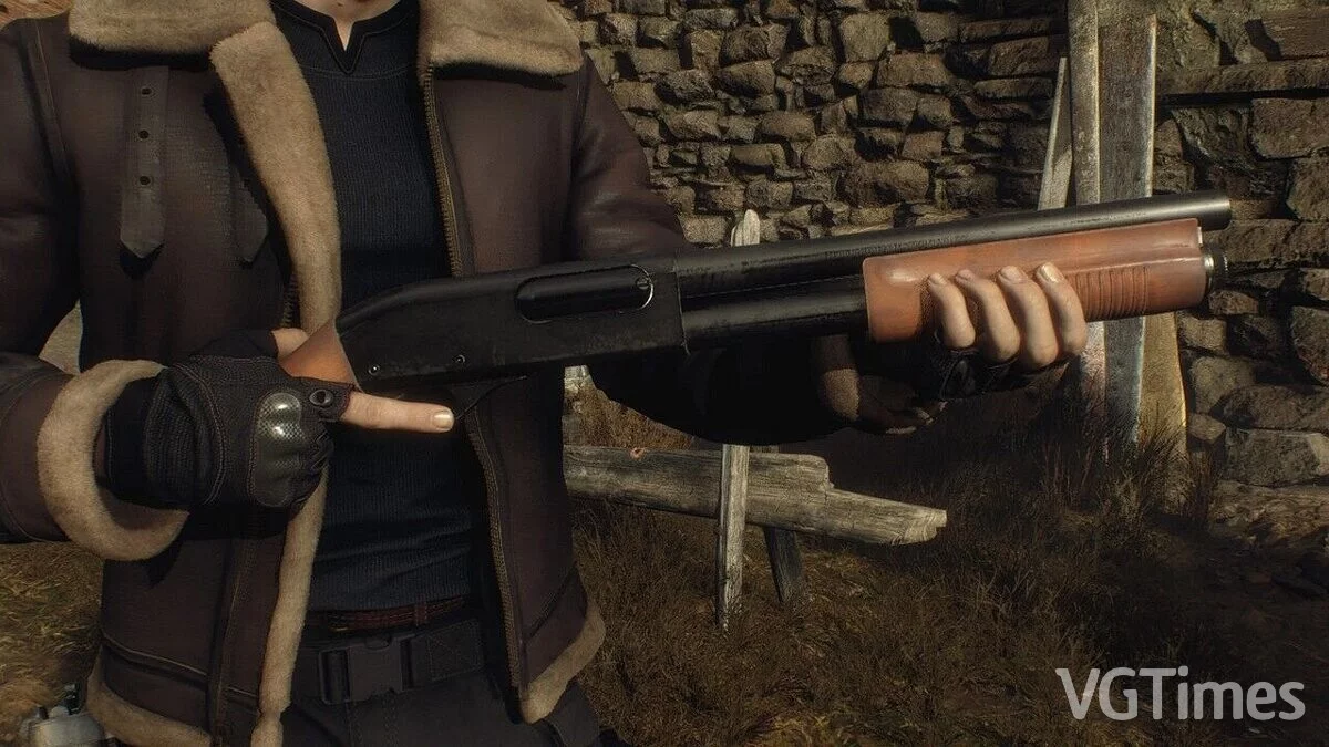 Resident Evil 4 Remake (2023) — Дробовик Sawed Off з гри Counter Strike 2