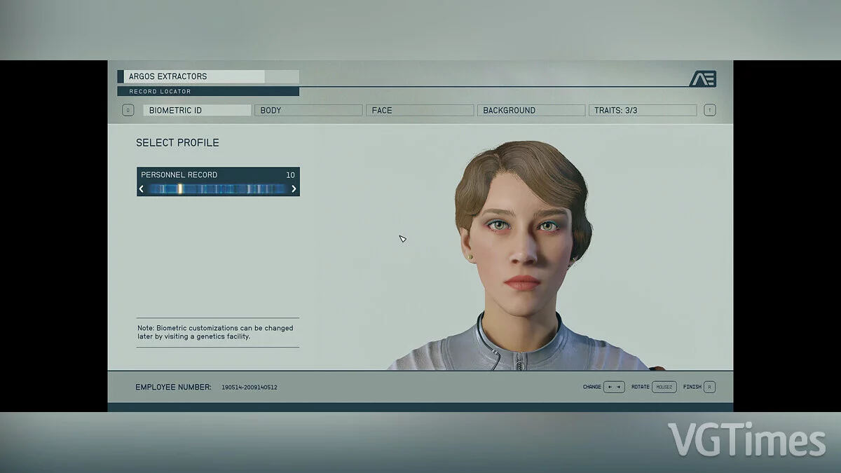 Starfield — Джанин - женский пресет