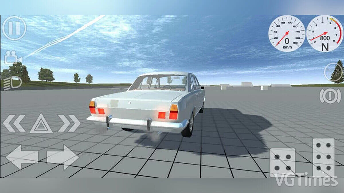 Simple Car Crash Physics Sim — Газ-24 (Волга)